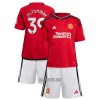 Camisola + Calções Manchester United McTominay 39 Criança Equipamento 1ª 23/24